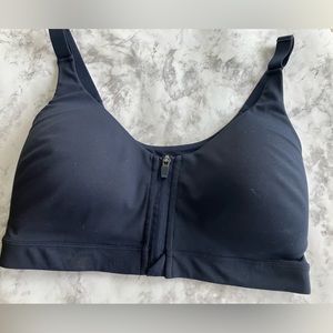 Power Soft Zip Up Sports Bra 34DD